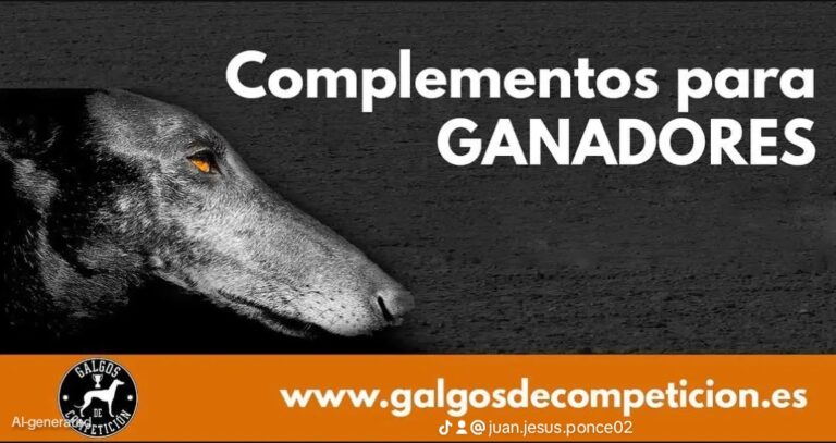 Venta de suplementos para galgos en Utrera Dos Hermanas y Los Molares
